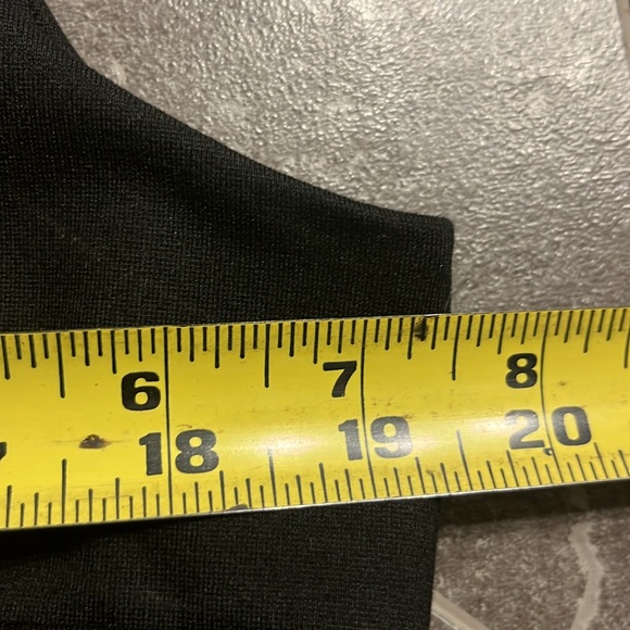 NWT Banana Republic Everywhere Ponte Square Neck Black Top Size Large. - Picture 5 of 8